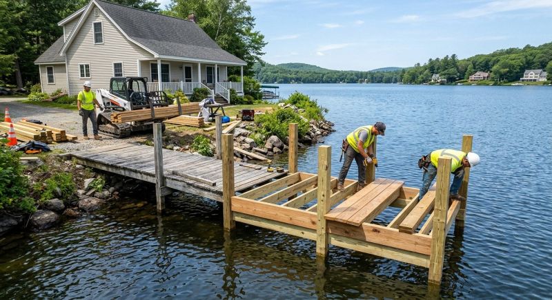 Dock Installation in Alpharetta, GA