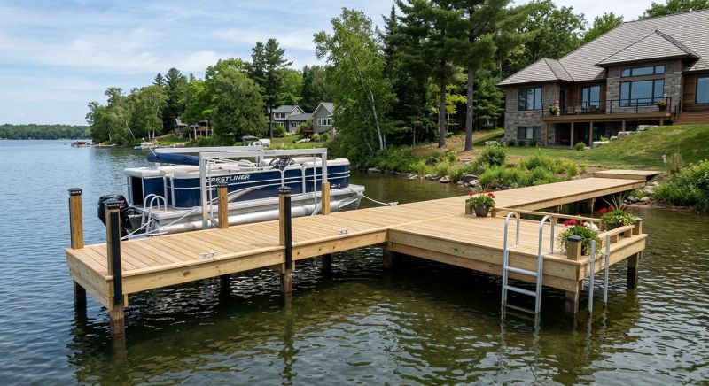 Boat Dock Construction in Alpharetta, GA