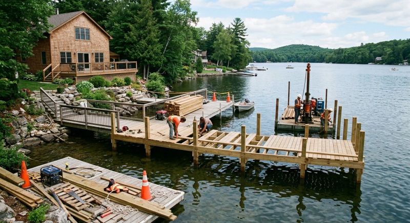 Boat Dock Construction in Overland Park, KS