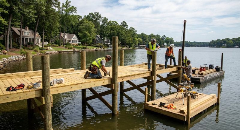 Dock Construction in Overland Park, KS