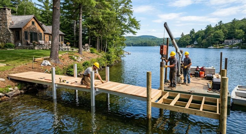 Dock Enlargement in Overland Park, KS